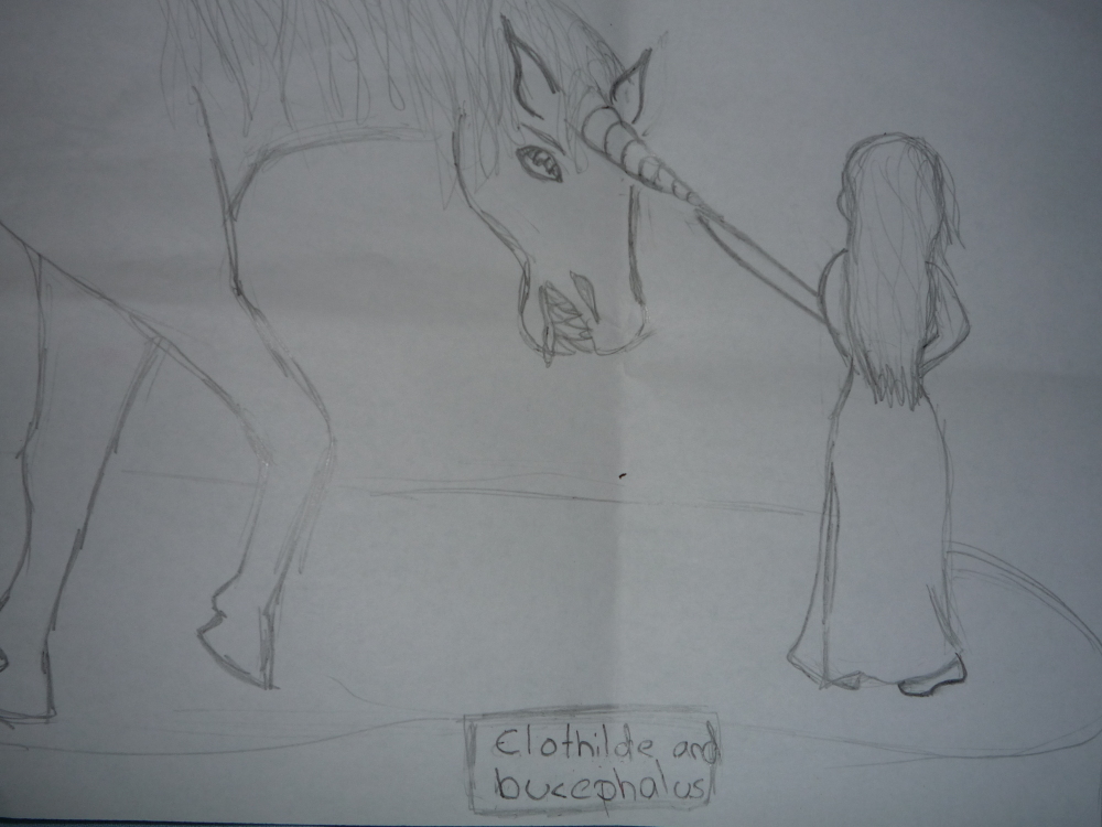 Clothilde and Bucephalus